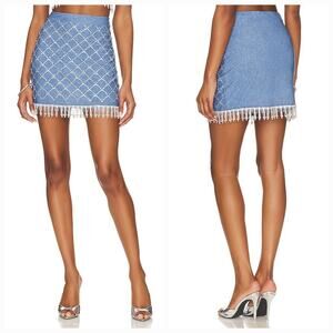 BEACH RIOT x REVOLVE Cassie Mini Skirt in Denim
